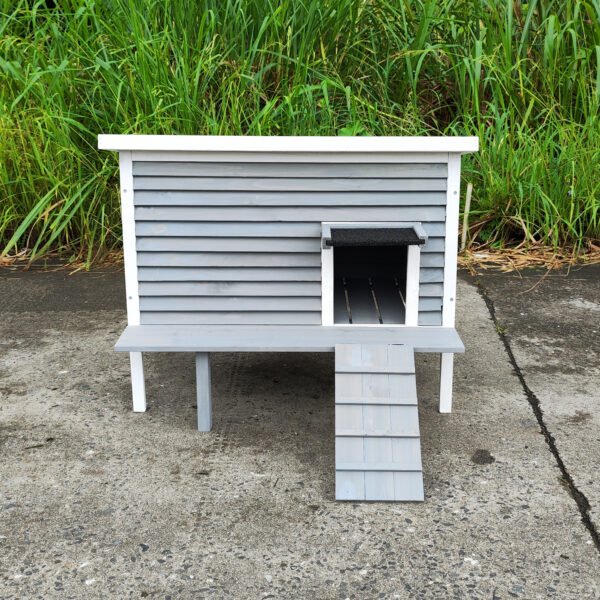 Outdoor Breathable Cat House for Outside Cats,Cat Shelter for Feral Cats with Escape Door,Porch Deck - Image 4