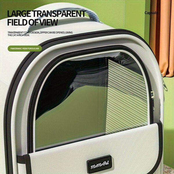 Pet supplies cat bag portable pet bag with side opening backpack for outdoor use - Image 3