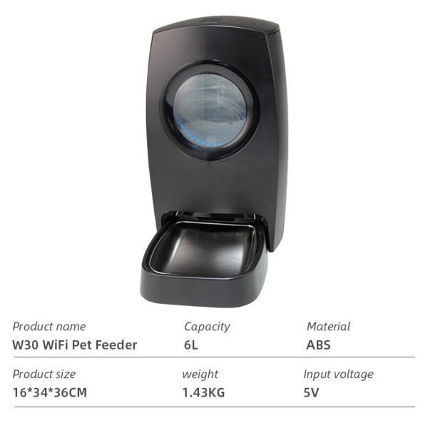 Wifi Smart APP Pet Feeder Household use Microchip Dog Automatic Pet Feeder Automatic Pet Feeder - Image 29