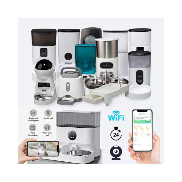 Wifi Smart APP Pet Feeder Household use Microchip Dog Automatic Pet Feeder Automatic Pet Feeder - Image 11