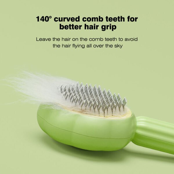 New Sunflower Pet Comb Cat Comb Pet Brush Pet Self-Cleaning Needle Comb Pet Hair Remover Pet Comb - Image 3
