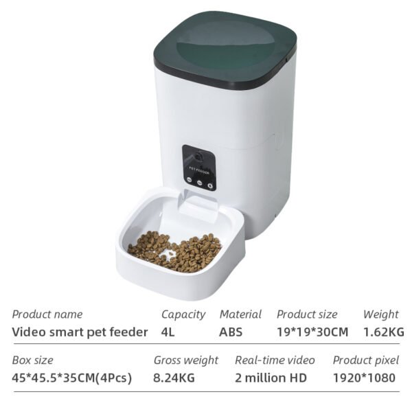 Wifi Smart APP Pet Feeder Household use Microchip Dog Automatic Pet Feeder Automatic Pet Feeder - Image 30